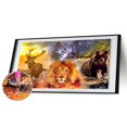 thumbnail image 3 of Cuadros Decorativos 5D diamante pintura Animal completo redondo mosaico lienzo imagen DIY decoración del hogar regalo Ndcxsfigh Nuevos Originales, 3 of 9