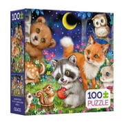 Ceaco - Kids - Kayomi Harai - Woodland Friends - 100 Piece Interlocking Jigsaw Puzzle