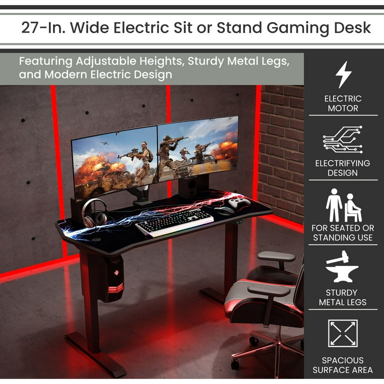 Inland Motorized Heightadjustable Gaming Desk Manual edu.svet.gob.gt