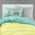 thumbnail image 2 of Carolines Treasures BB1578PILLOWCASE Christmas Tree and Schnauzer Fabric Standard Pillowcase Standard multicolor, 2 of 2