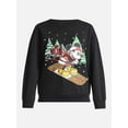 thumbnail image 5 of Disney Mickey Mouse Women's Christmas Sweatshirt with Long Sleeves, Sizes XXS-XXL, 5 of 5