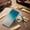 Transparent blue, variant on Zeiwohndc Saxophone Reed Trimmer Repair Tool Glass Reed Resurfacer Maintenance Tools