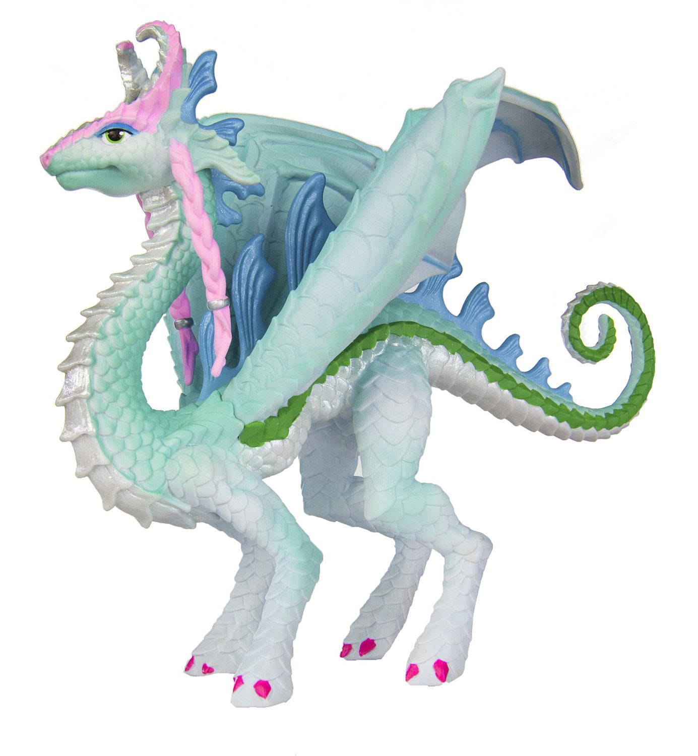 Safari Ltd Dragon Bundle with Crystal Cavern Dragon Princess Dragon Realistic Hand Painted Toy