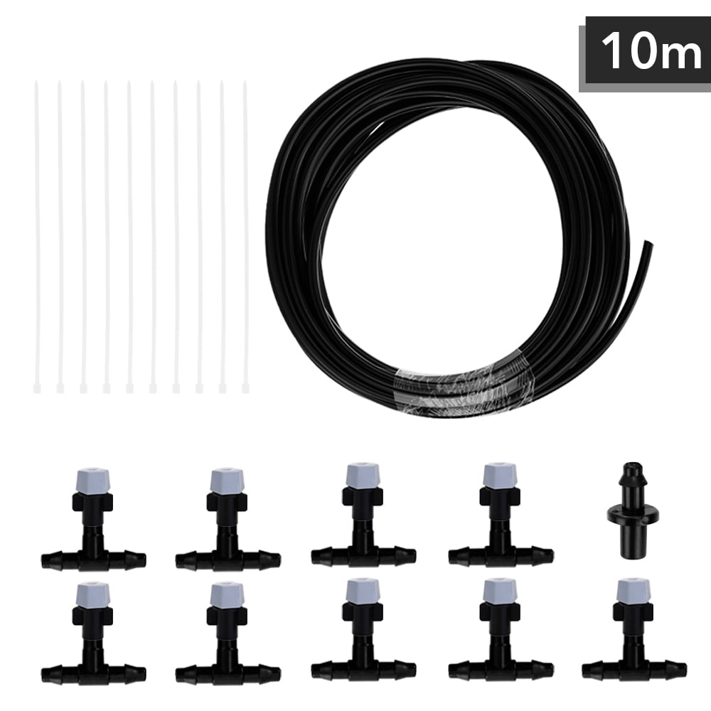 Humidify Misting Automated Irrigation Set Water Nozzles Kit Cooling System