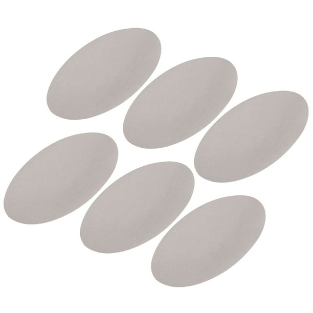 Parches de Tela para Codo y Rodilla Uxcell Gris Claro para Reparación de Ropa 6 Pcs