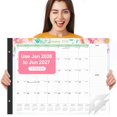 thumbnail image 1 of Calendario de escritorio Gannyfer 2026-2027 56 x 43 cm con diseño floral, 1 of 7