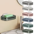 thumbnail image 1 of Soap Box Glacier Pattern Soap Box Wall Mounted Double Laundry Soap Holder with Drainage for Bathroom Storage(1-Piece) Rkxzt, 1 of 8