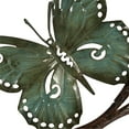 thumbnail image 6 of DecMode Multi Colored Metal Indoor Outdoor Butterfly Wall Decor with Circular Frames and Scroll Details, 6 of 14