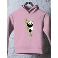 thumbnail image 3 of Panda Climbing Bamboo Tree Hoodie Toddler -Image by Shutterstock,  2 Toddler, 3 of 4