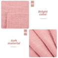 thumbnail image 5 of Napkin Tablecloth 12 Pcs Paper Cloths Linen Napkins for Plate Pink Dinner Party, 5 of 6