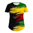 thumbnail image 4 of DDAPJ pyju Black History T-shirts for Women Short Sleeve Black History Month Shirt African American Pride Tshirt Celebration Parade Graphic Tees Sales of Today Multicolor L, 4 of 5