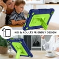 thumbnail image 6 of Kebiory for TCL Tab 8 LE Case,Heavy-Duty Shockproof Kids Friendly with Shoulder Strap & Stand Rugged Protective Case for TCL TAB 8 LE (Model:9137W)/TCL TAB 8 WiFi (Model:9132X)(Navy/Green), 6 of 7