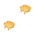 thumbnail image 1 of Toystoory Cojín de asiento con forma de tostada de felpa, reemplazo de dibujos animados, sillón transpirable, silla de ordenador, tipo 7 2piezas, 1 of 6