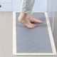 thumbnail image 2 of Alfombra de cocina geométrica REGALWOVEN, tapete de cocina acolchado anti-fatiga, alfombra cómoda y a prueba de agua antideslizante azul 18" x 48", 2 of 6