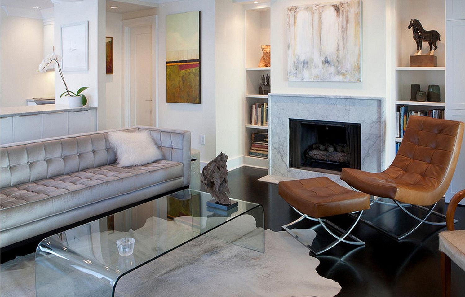 H-Natural Kobe Exotic Cowhide 6'X7'