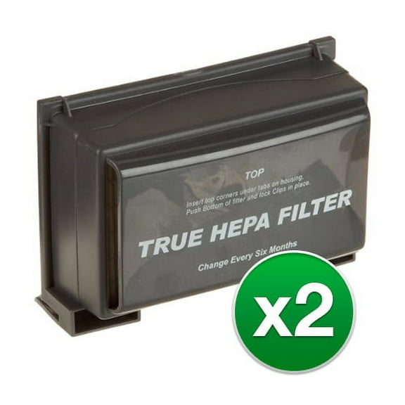 Replacement HEPA Vacuum Filter for Eureka 60666B / 253 / HF-8 Models (2 Pack)
