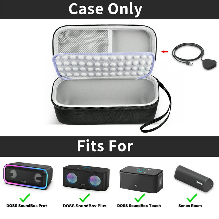 Paiyule Case for Sonos Roam Portable Smart Speaker, Travel Protective Holder Box for Accessories - Box Only - Walmart.com