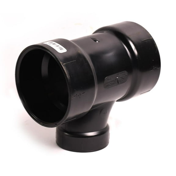 Thrifco Plumbing 6792130 92130 3 Inch X 3 Inch X 2 Inch ABS Sanitary Reducing Tee