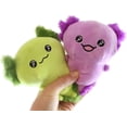 thumbnail image 2 of Set of 2 Cute 5" Axolotl Plush Stuffed Animals- Adorable Walking Fish Toy - Plush - Soft Squishy Animal Plushie Stuffie (RANDOM COLORS), 2 of 6