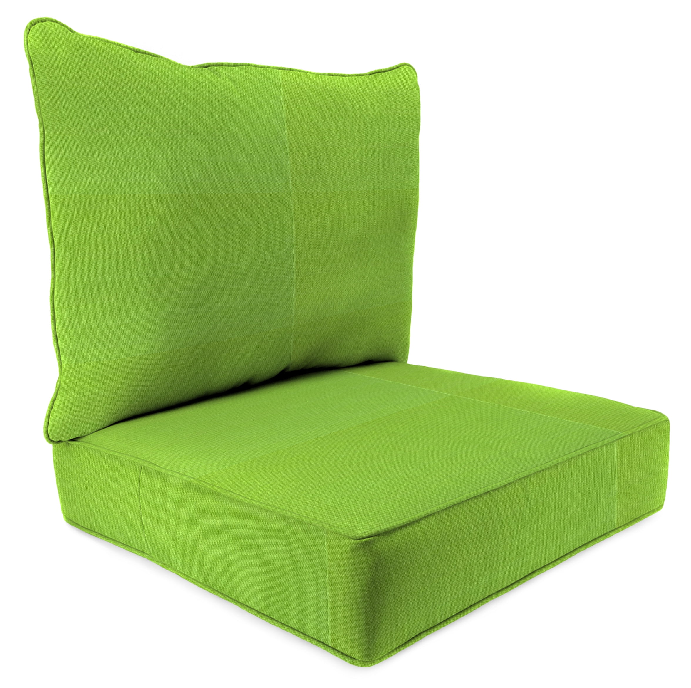 Jordan Manufacturing 46.5" x 24" Veranda Citrus Green Solid Square