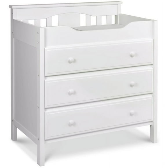 DaVinci Jayden Commode à 3 Tiroirs en Blanc