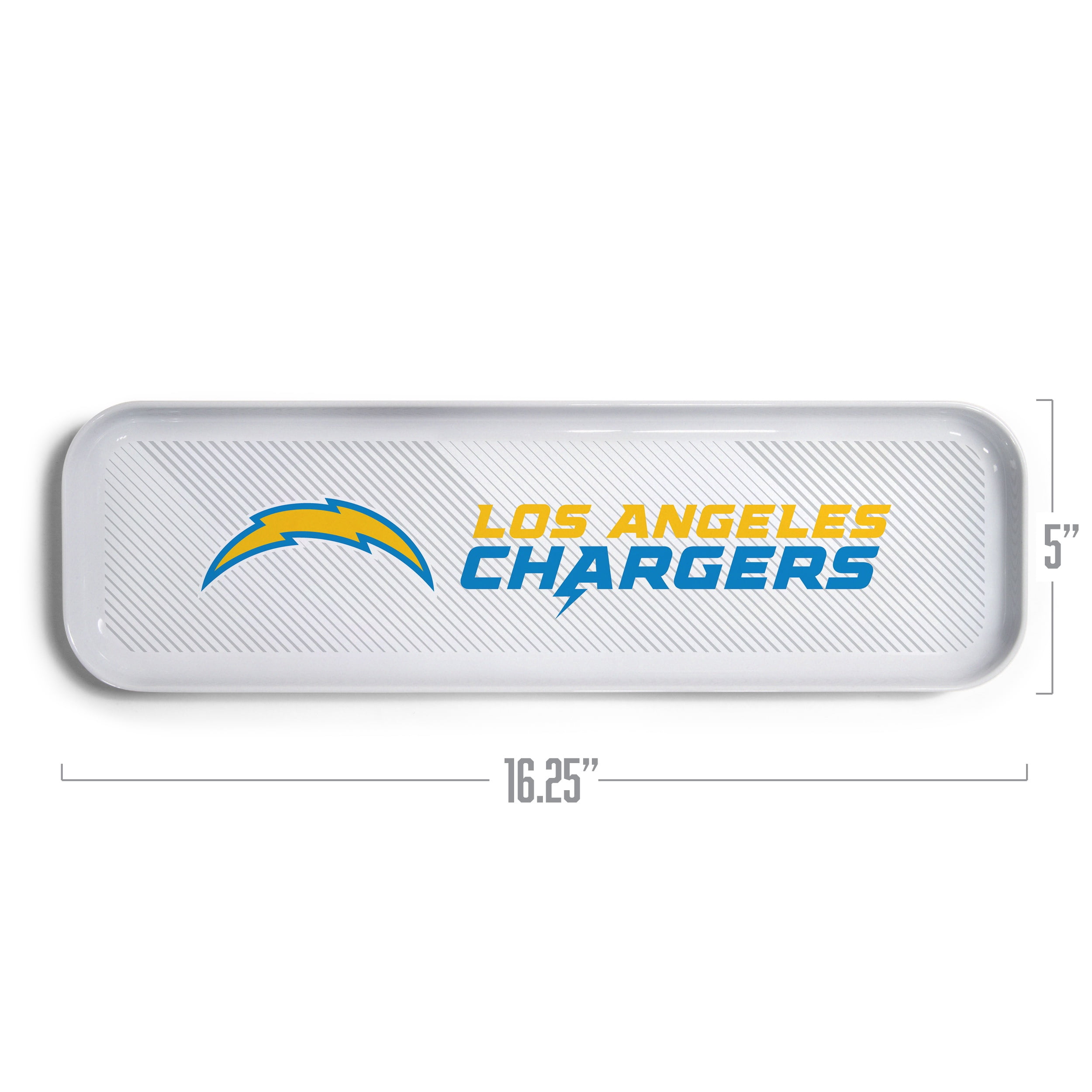 YouTheFan NFL Los Angeles Chargers Small Snack Platter
