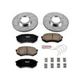 thumbnail image 3 of PowerStop Front Z23 Evolution Sport Carbon-Fiber Ceramic Brake Pad and Drilled & Slotted Rotor Kit Fits: TOYOTA Select Models K1232, 3 of 10