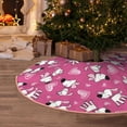 thumbnail image 5 of Sikiie Love Dog Nativity Christmas Tree Skirt, Jesus Christian Winter Holiday Tree Mat Decoration(30-48IN)30", 5 of 6
