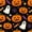 Black Orange 04, variant on Homewish Fun Cartoon 67 Number Twin Comforter Sets for Kids, Orange Vintage Ghost Pumpkin Bedding Set, Black Reversible, 2-Piece, 1 Comforter and 1 Pillowcase