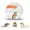 Roam Ball, variant on Clear Hamster Exercise Ball (7”) – Sturdy Dwarf Hamster Ball for Safe, Active Play – Ventilated Small Animal Toys for Gerbils, Mice & Other Small Pets – Must-Have Pet Rat Accessories