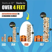 Jenga Giant - Stacks to Over 4 feet - Officially Licensed - JS6