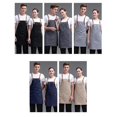 thumbnail image 5 of 2025 Latest Model Adjustable hanging neck apron cross belt kitchen apron with, 5 of 5