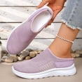 thumbnail image 5 of YOUYEDIAN Orthopedic Dress Shoes for Women Arch Support Golf Shoes Wide Width Slip on Non Slip Business Casual Shoes Mesh Stretch Soft 2026 New Foam Shoes (Pink), 5 of 7