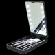 thumbnail image 5 of Estuche para guardar pestañas postizas con espejo de maquillaje y luz LED, 5 of 6