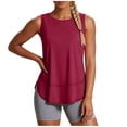 thumbnail image 2 of Avirosel Women's Sleeveless Workout Shirts, Dry Fit Moisture Wicking Running Athletic Gym Tops Lightweight Breathable Wear for Fitness Yoga Sports Exercise, 2 of 7