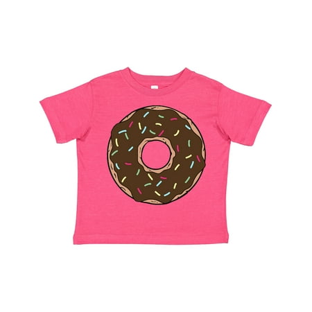 

Inktastic Chocolate Donut Doughnut Glaze Icing Sprinkles Gift Toddler Boy or Toddler Girl T-Shirt