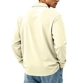 thumbnail image 6 of LWavelet Men's Long Sleeve Polo Shirts with Chest Pocket Relaxed Fit Breathable Business Casual Golf Shirts for Men, 6 of 7