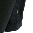 thumbnail image 5 of Snickers Workwear Men's Black Yellow Logo Crew Neck Sweater, 5 of 5