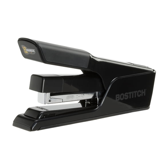 Bostitch EZ Squeeze Heavy Duty Desktop Stapler, 40 Sheet Capacity, Black