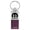 Purple, variant on Mopar Duo Rectangular Leather Key Chain (Brown)