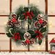thumbnail image 1 of Juego de decoraciones de fiesta navideñas Cheminee Couronne Porte 20 cm 30 cm 40 cm 50 cm, 1 of 4