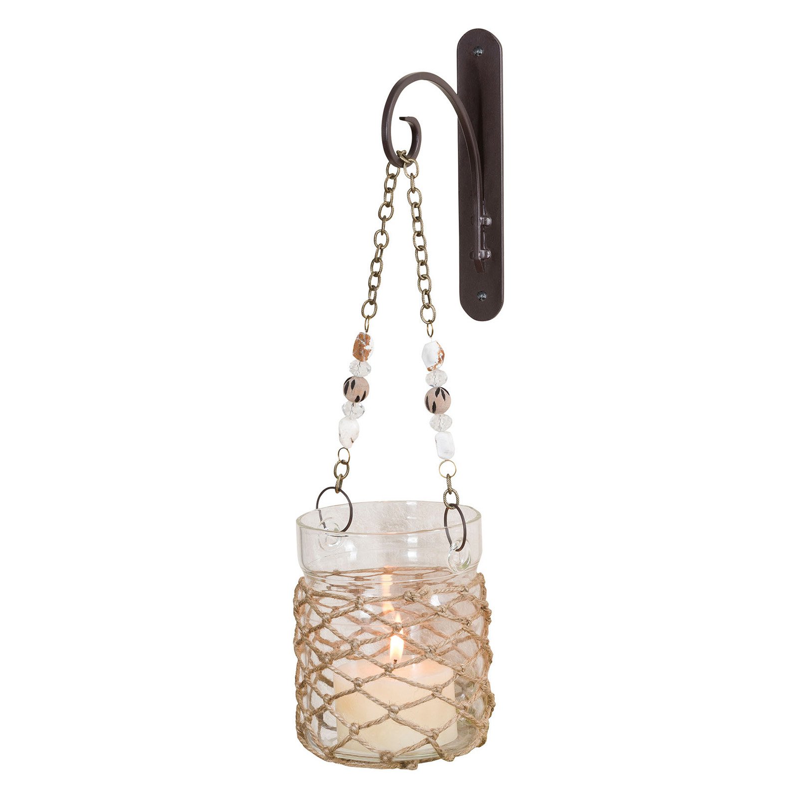 Pomeroy Coastal Hanging Wall Sconce Candle Holder