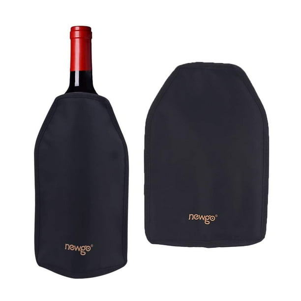 NEWGO Wine Bottle Chiller For Travelling Reusable Wine Ice Pack Cooler Sleeve Wine Cooler Cuff