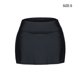 thumbnail image 3 of Traje de baño Naiovety de natación Sólido Transpirable Negro A, 3 of 6