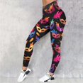 thumbnail image 1 of MHFRRA Compression Leggings pour Femmes Imprimé Carnaval Taille Haute Leggings de Yoga TTG, 1 of 3