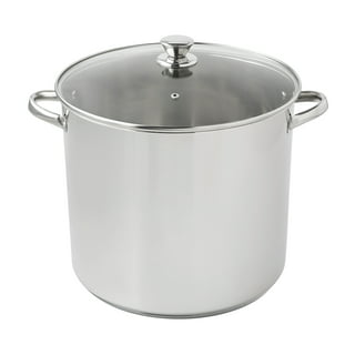  Alpine Cuisine 11-Quart Gourmet Aluminum Caldero Stock Pot,  Cooking Dutch Oven Performance for Even Heat Distribution, Perfect for  Serving Large & Small Groups, Riveted Handles, Commercial Grade: Home &  Kitchen
