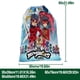 thumbnail image 3 of MIRACULOUS-ladybug Bolsa de regalo con cierre de cinta navideño para decoración de Navidad, 20 cm × 31 cm., 3 of 6