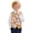 Abstract Flower, variant on Adjustable Back Strap Formal Suit Vest for Party Family Gathering Polyester Fabric Breathable Boys Formal Suit Vest, Deer Forest Theme