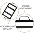 thumbnail image 3 of MasteelfCA Black Barbecue Salt Plate Rack Restaurant Iron Enamel Rack Barbecue Accessory, 3 of 9