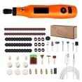 thumbnail image 1 of Mini Perceuse Stylo Électrique à Découpe Vitesse Variable Perceuse Sans Fil USB Kit d'Outils Rotatifs pour Graver Polissage, Facile à Utiliser, 1 of 7